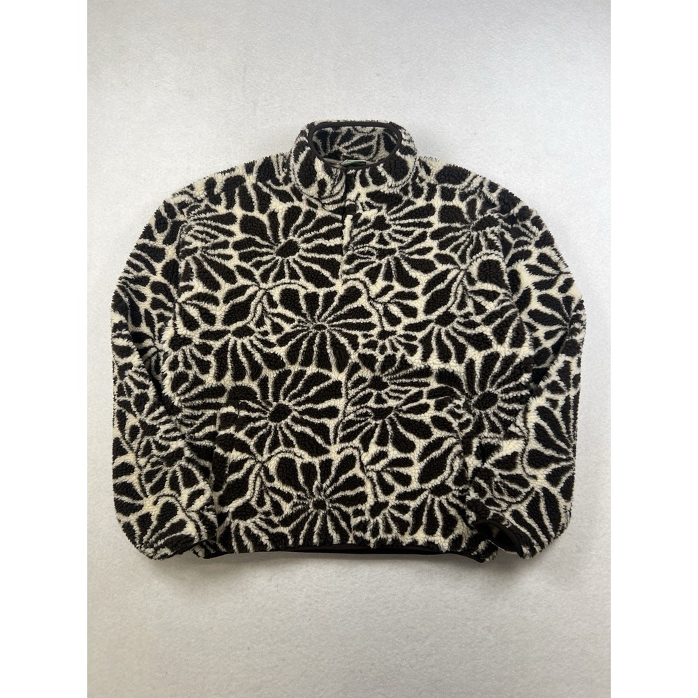 Parks Project High Desert Wildflower Fleece Quarter Snap Sweatshirt Men's  Sz M